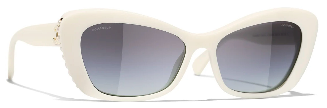 White Cat-Eye Sunglasses - Margot Robbie - Barbie