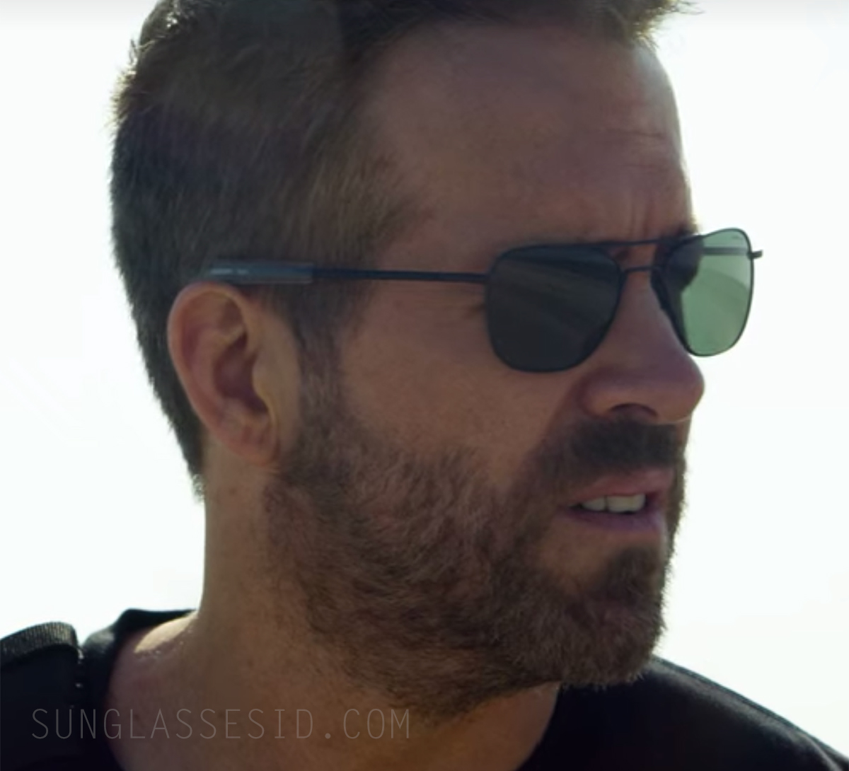 Brown Tortoise Sunglasses worn by One (Ryan Reynolds) in 6 Underground