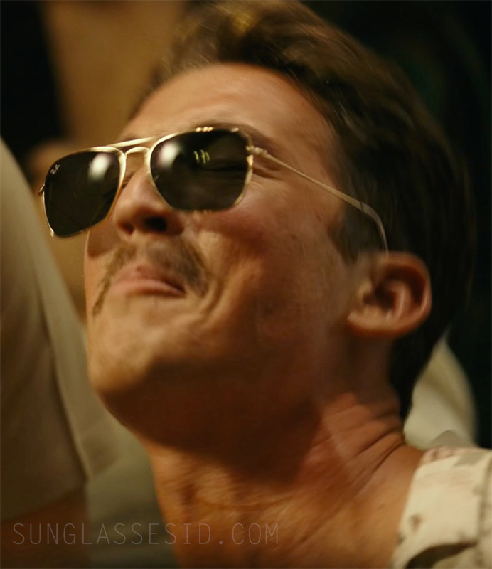 Ray-Ban RB3136 Caravan - Miles Teller - Top Gun: Maverick | Sunglasses ID -  celebrity sunglasses