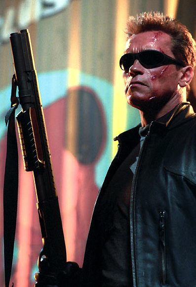 Sama T3 - Arnold Schwarzenegger - Terminator 3: Rise of the | Sunglasses ID celebrity